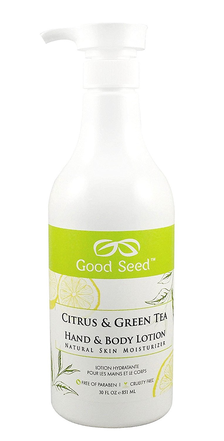 Good Seed Hand & Body Lotion (30oz/ 851ml) - Citrus & Green Tea